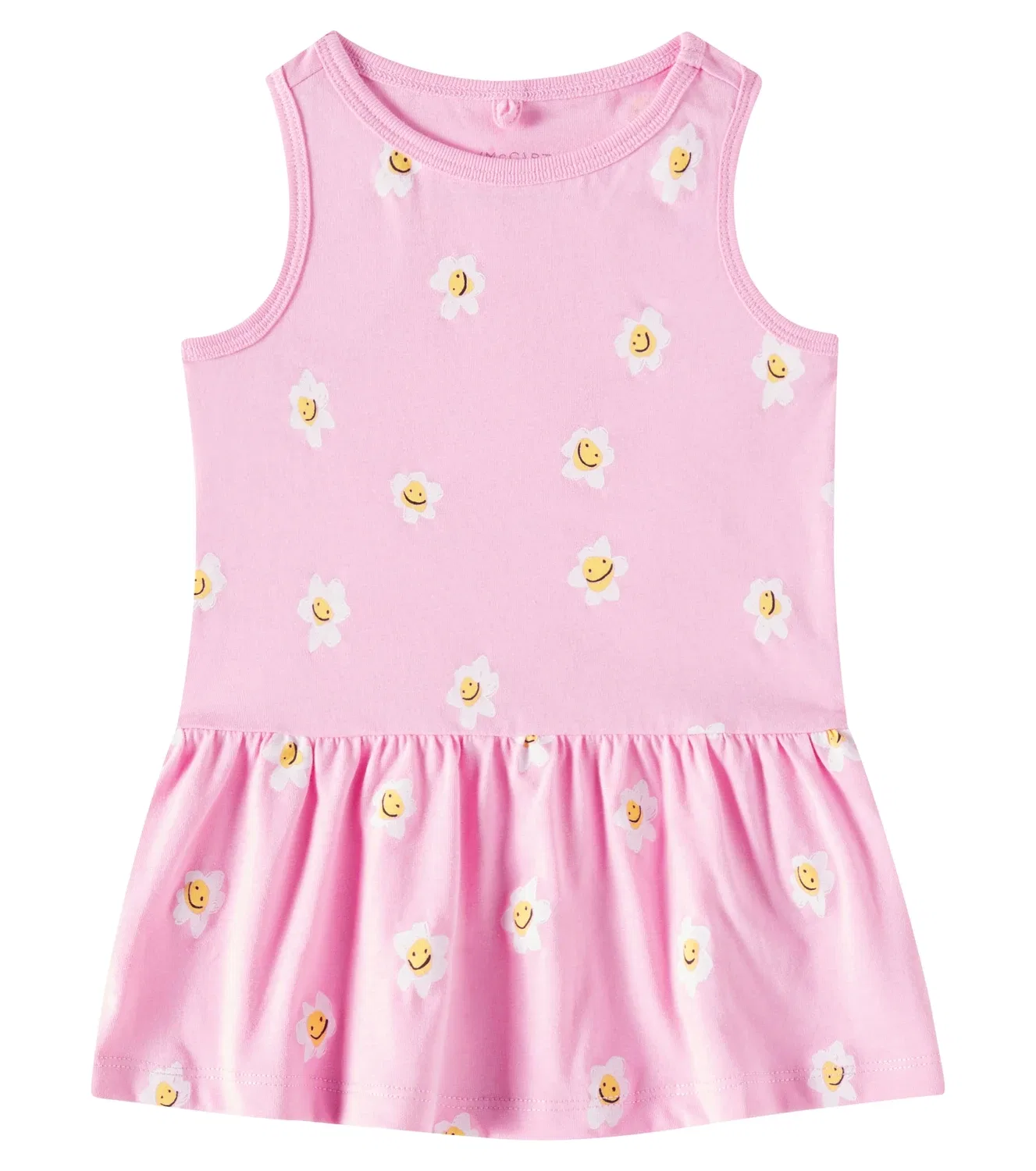 Платье хлопковое Stella Mccartney Kids, розовый