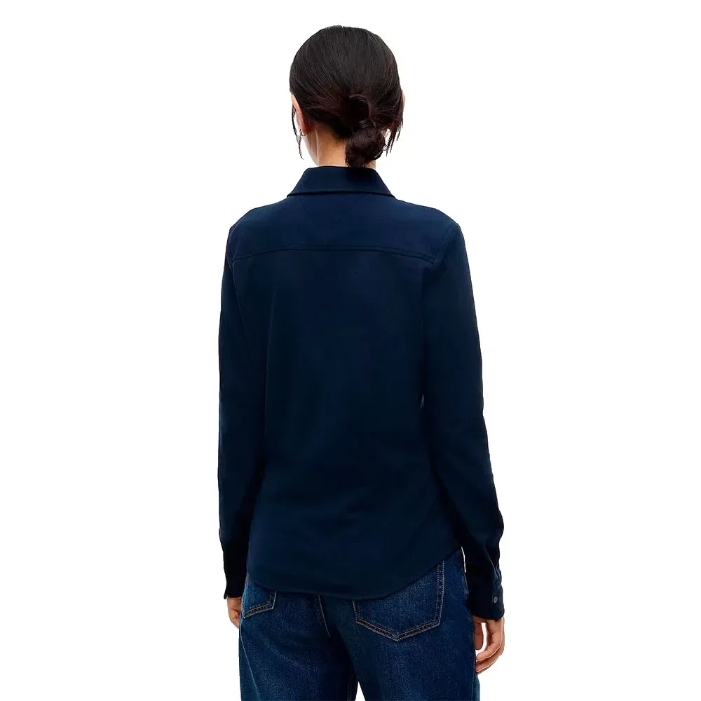 Женская рубашка с длинным рукавом Tommy hilfiger 1985 Slim Fit, Blue — фото 2