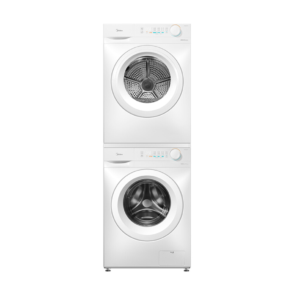 

Комплект для стирки и сушки белья Midea MG100V11F+MH100V11F, белый