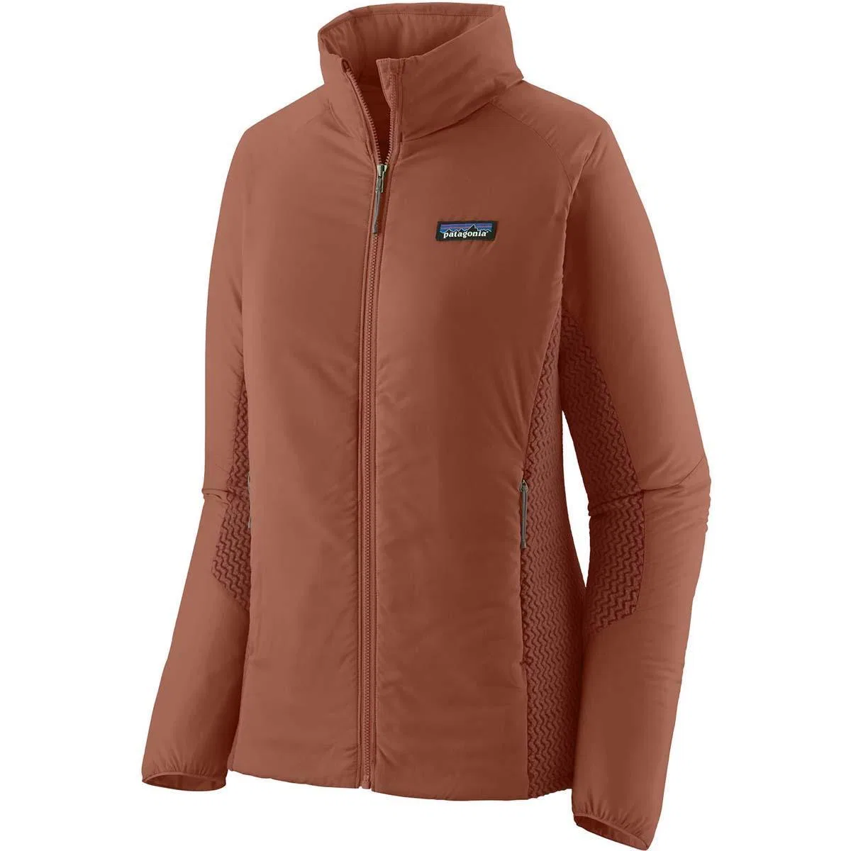 Женская утепленная куртка с наполнителем FullRange, модель Nano-Air Light Hybrid, Patagonia, Burl Red