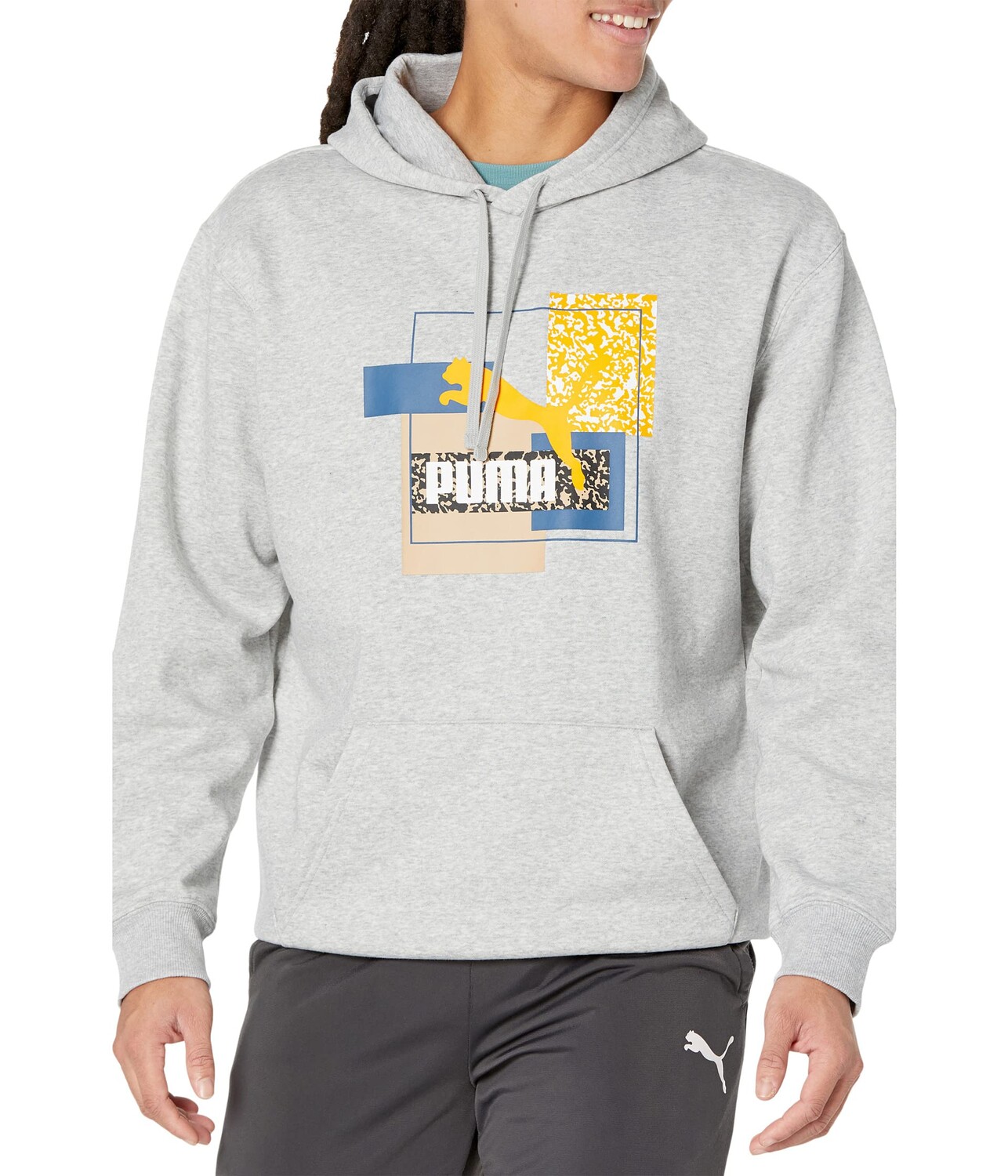 

Толстовка Puma Brand Love Fleece, светло-серый