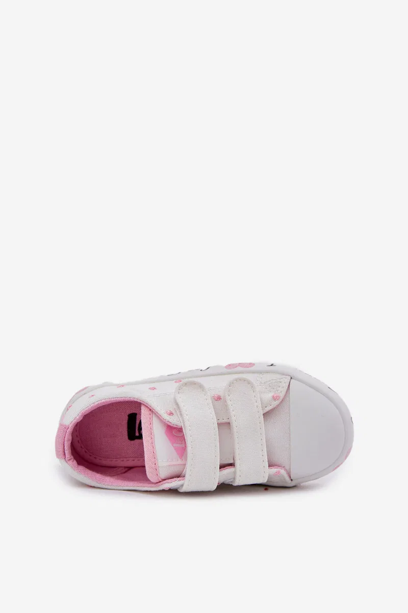 Детские кеды для девочек Lee Cooper, White — фото 4