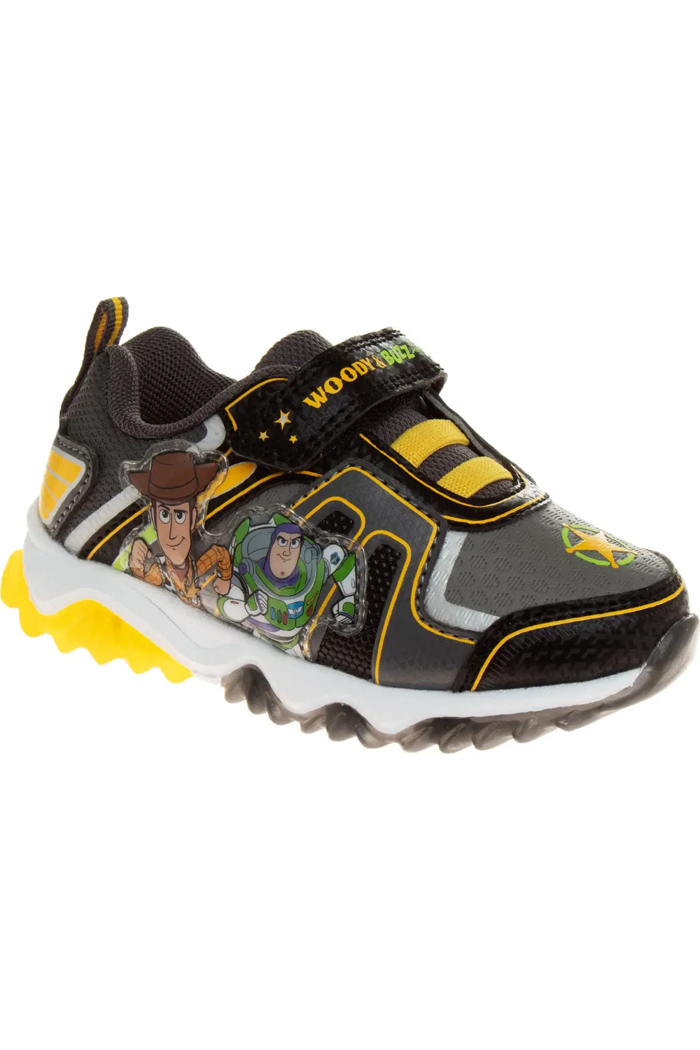Кроссовки детские с героями Toy Story JOSMO, Black/Yellow