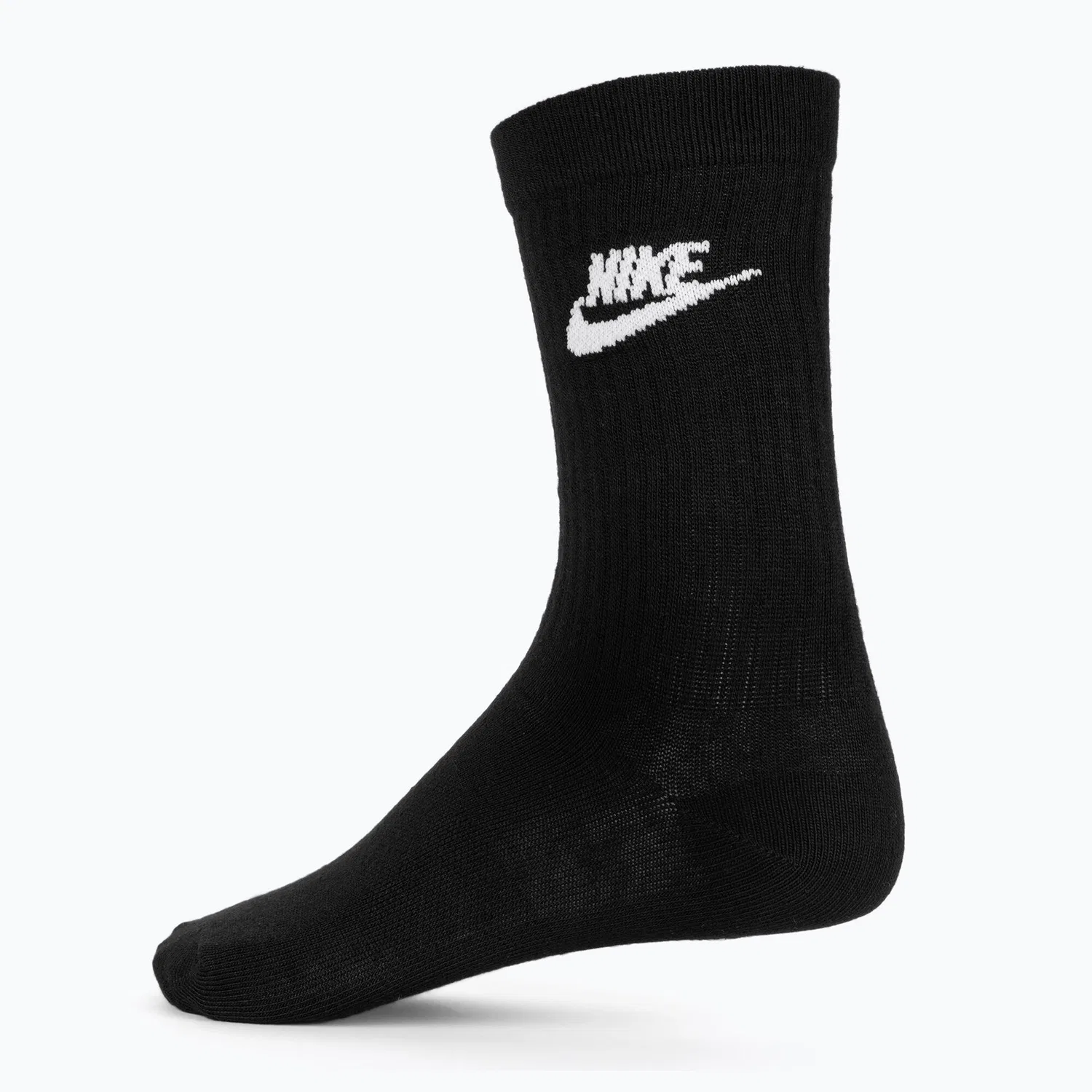 Мужские носки с принтом Nike Socken mid-calf 3er-Pack Adidas, Schwarz — фото 2