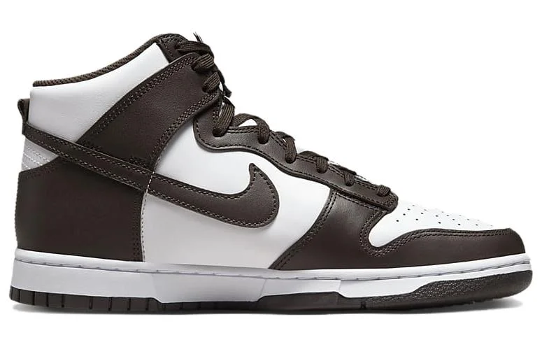 Кроссовки Nike Dunk High Palomino, белый/темно-коричневый — фото 2
