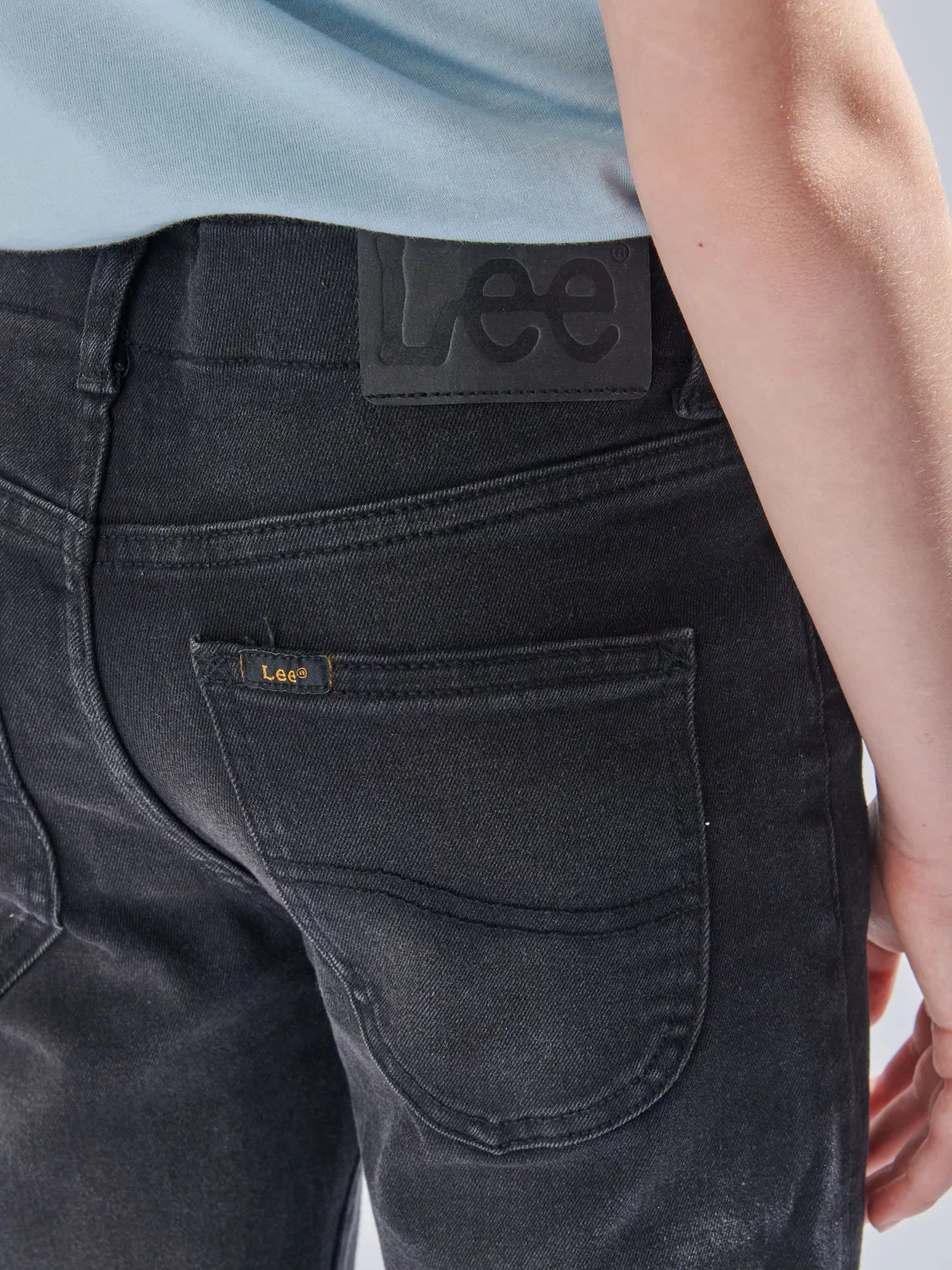 Джинсы Slim Fit Extreme Motion Lee, черный — фото 4