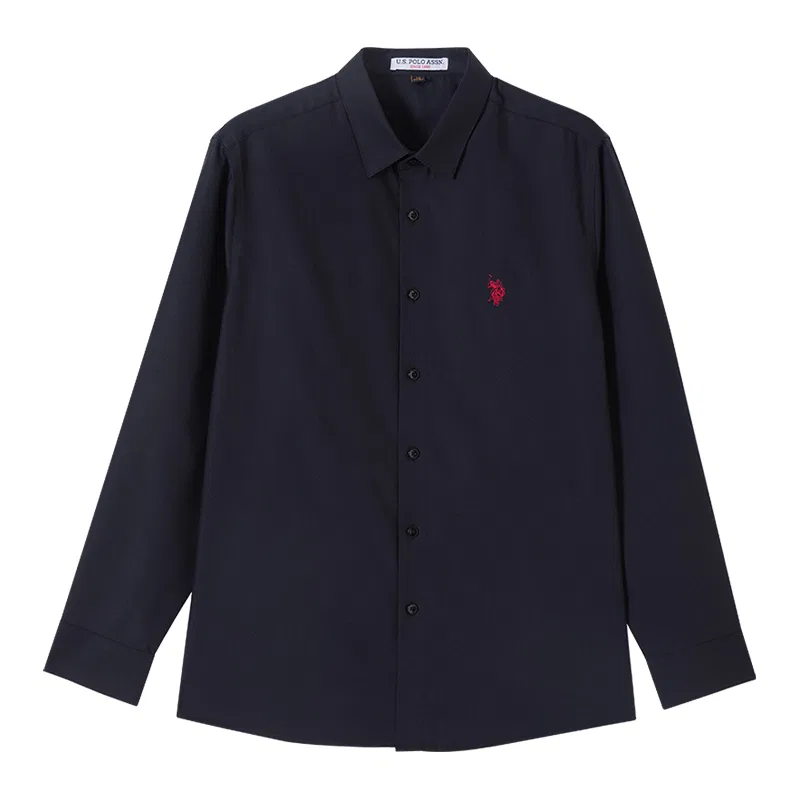 Мужская рубашка с острым воротником U.S. POLO ASSN., Navy Blue