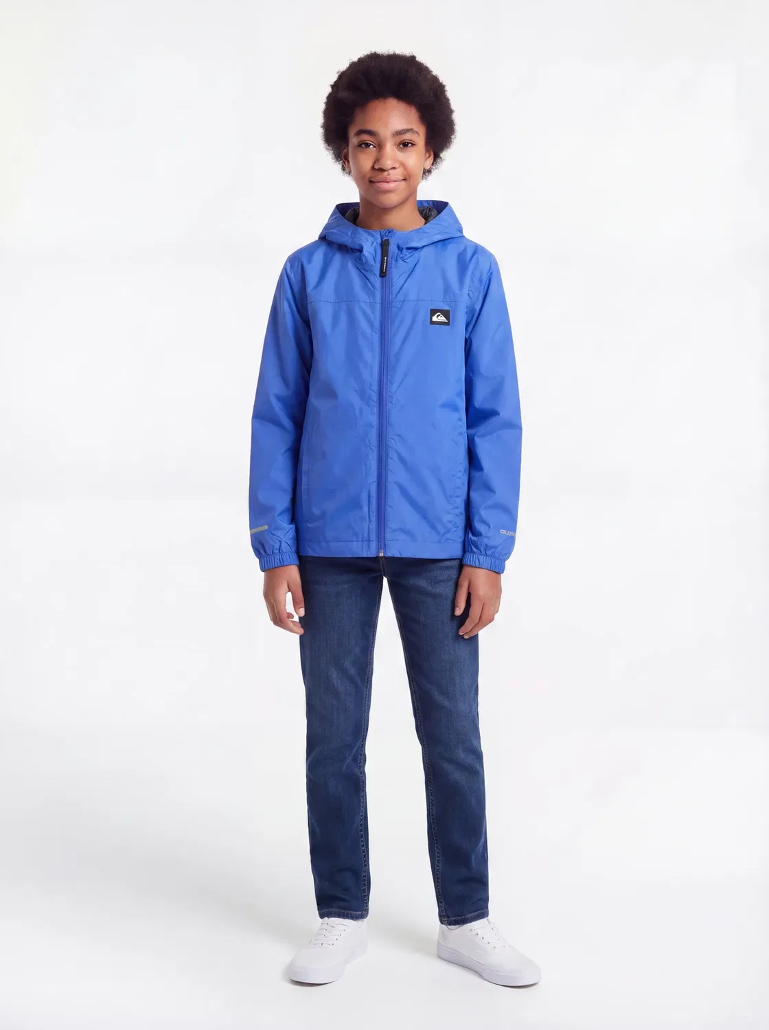 Поверх ленты - легкая куртка Quiksilver, Dazzling Blue