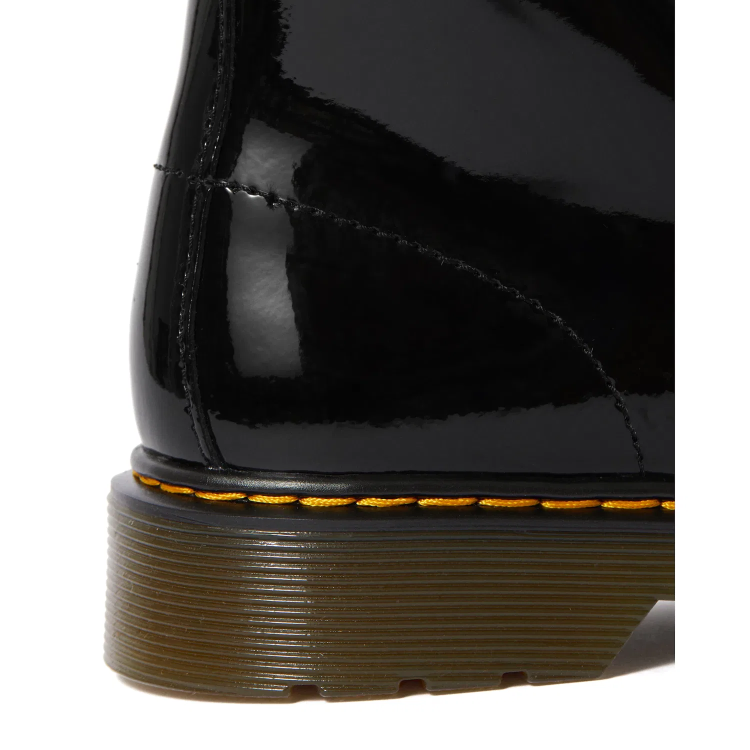 Детские ботинки Dr. Martens 1460, кожаные, на шнуровке, черные — фото 3