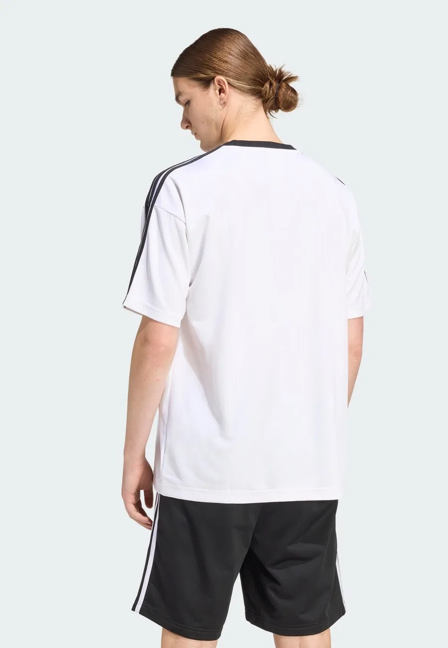 Футболка ADIDAS ORIGINALS 'Adicolor' белого цвета — фото 3