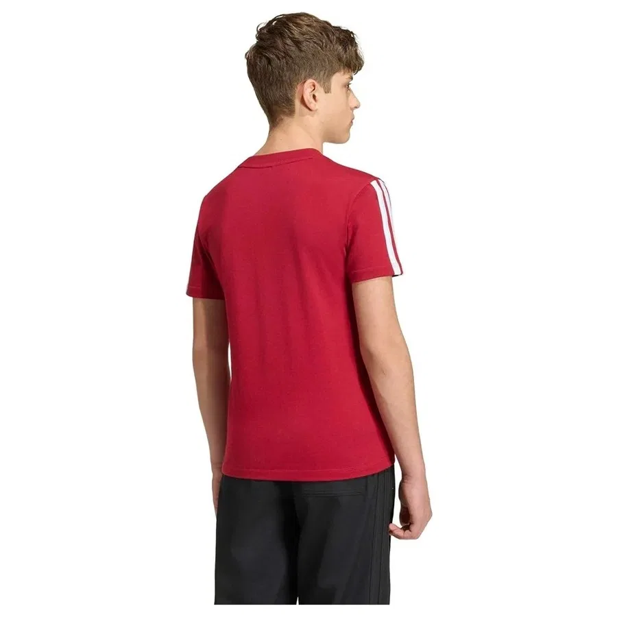 Детская футболка с длинным рукавом Lfc Kids Tee adidas, Бордовый — фото 3