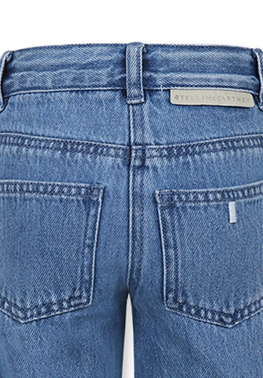Джинсы прямого кроя Stella Mccartney Kids, Denim — фото 3