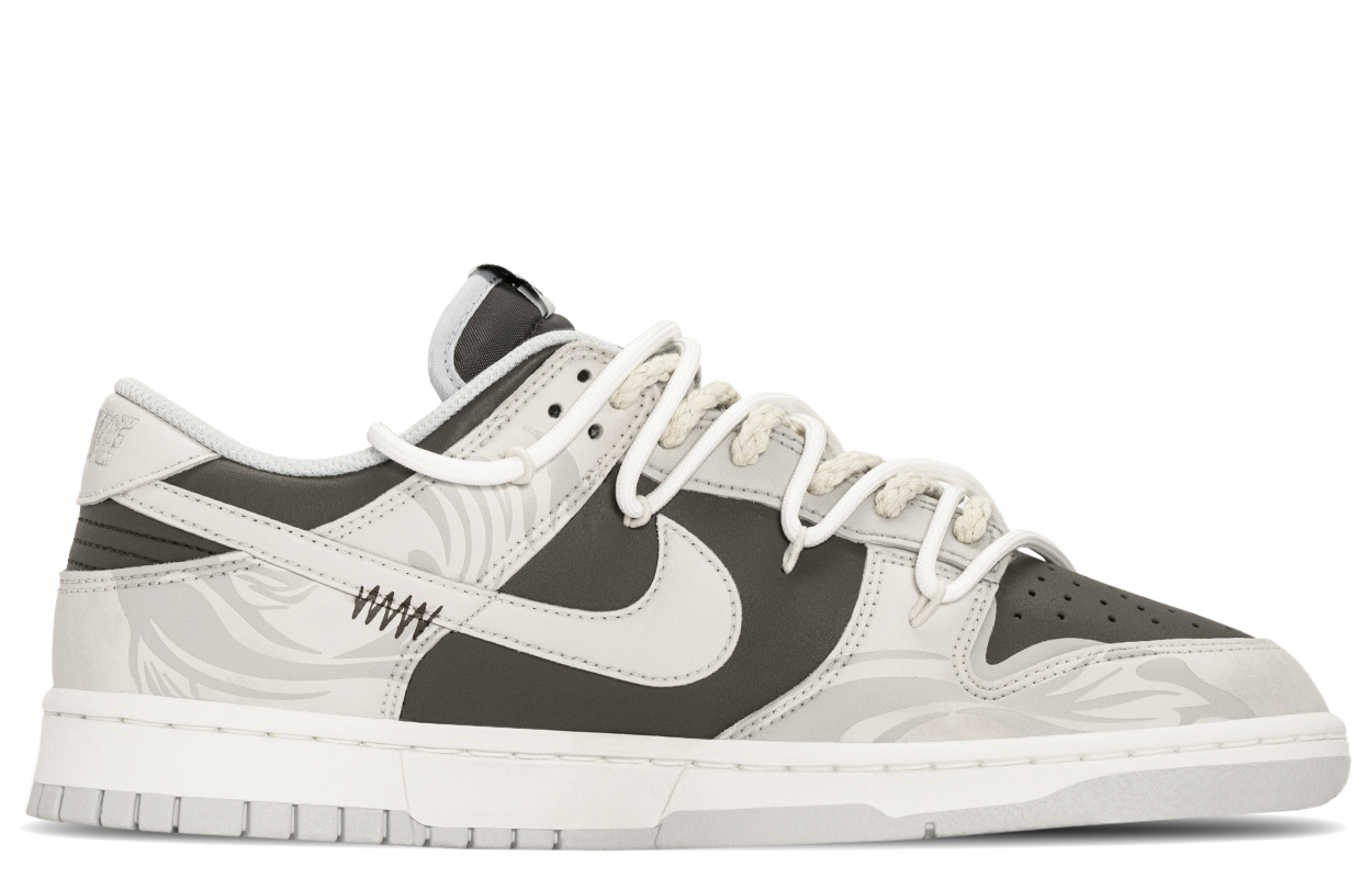 Nike Кроссовки для скейтбординга мужские низкие khaki brown — фото 3