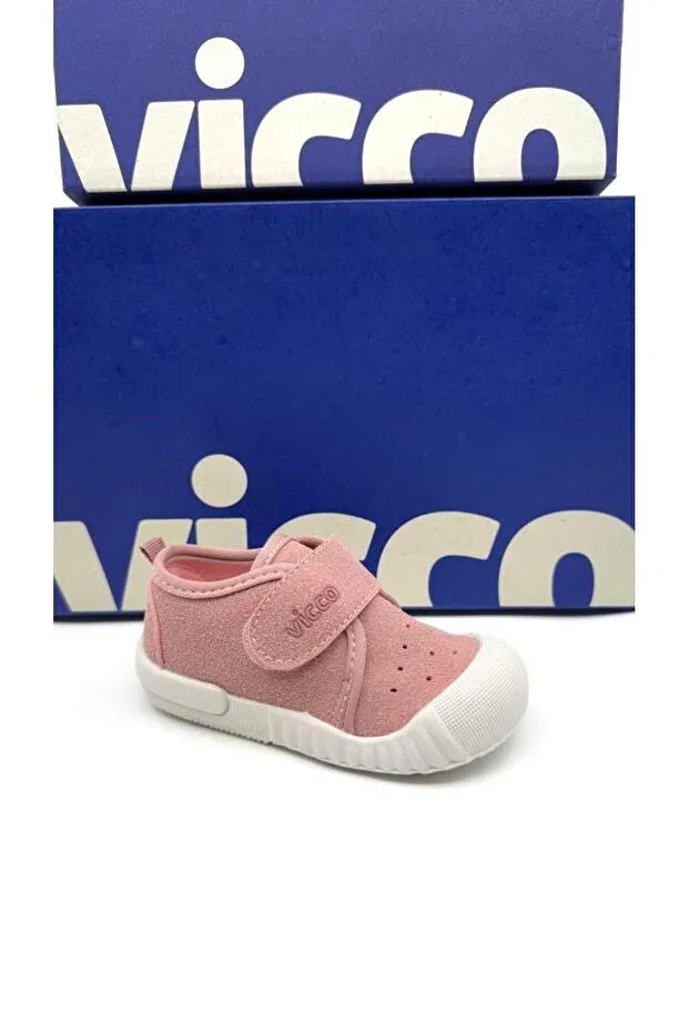 Детская обувь для девочек ортопедическая Anka ii first step daily orthopedic shoes Vicco, Powder — фото 3