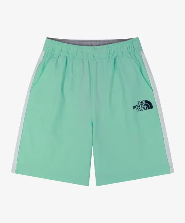 Шорты хлопковые серферские, The North Face Kids, зеленый