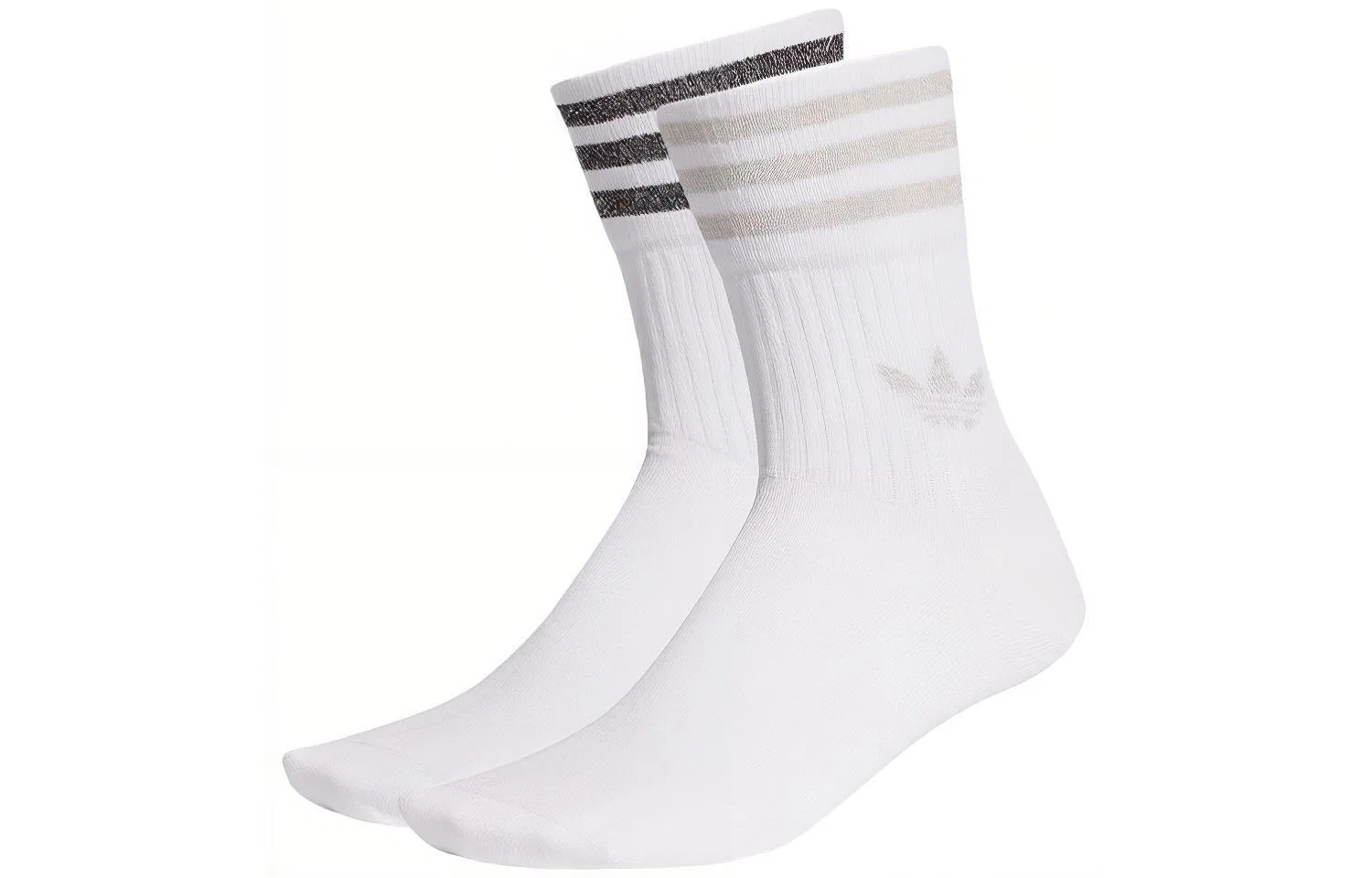 Женские носки с логотипом Adidas Originals, комплект из 2 пар, White