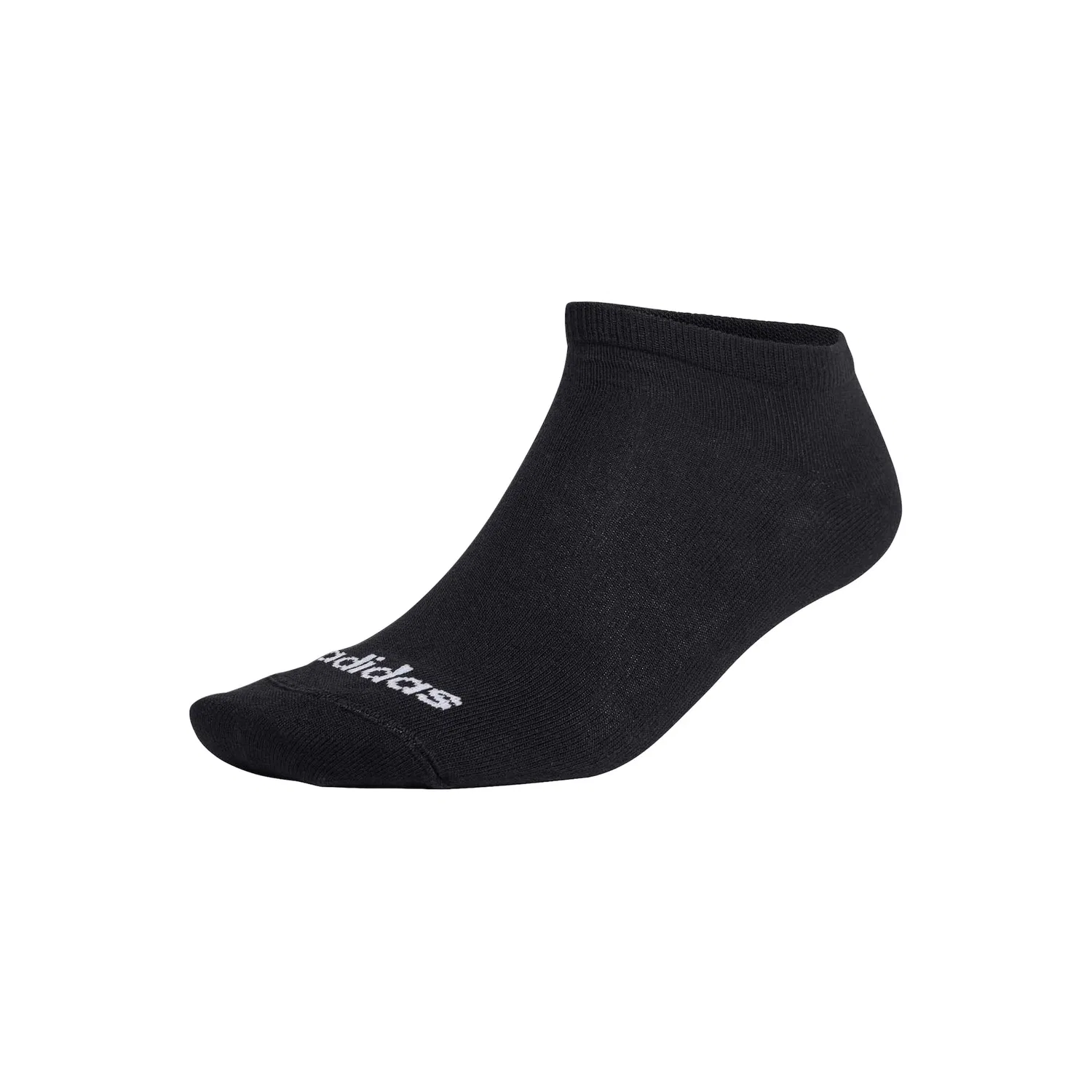 Мужские низкие носки-сникерсы Thin Linear Adidas Originals, Black — фото 3