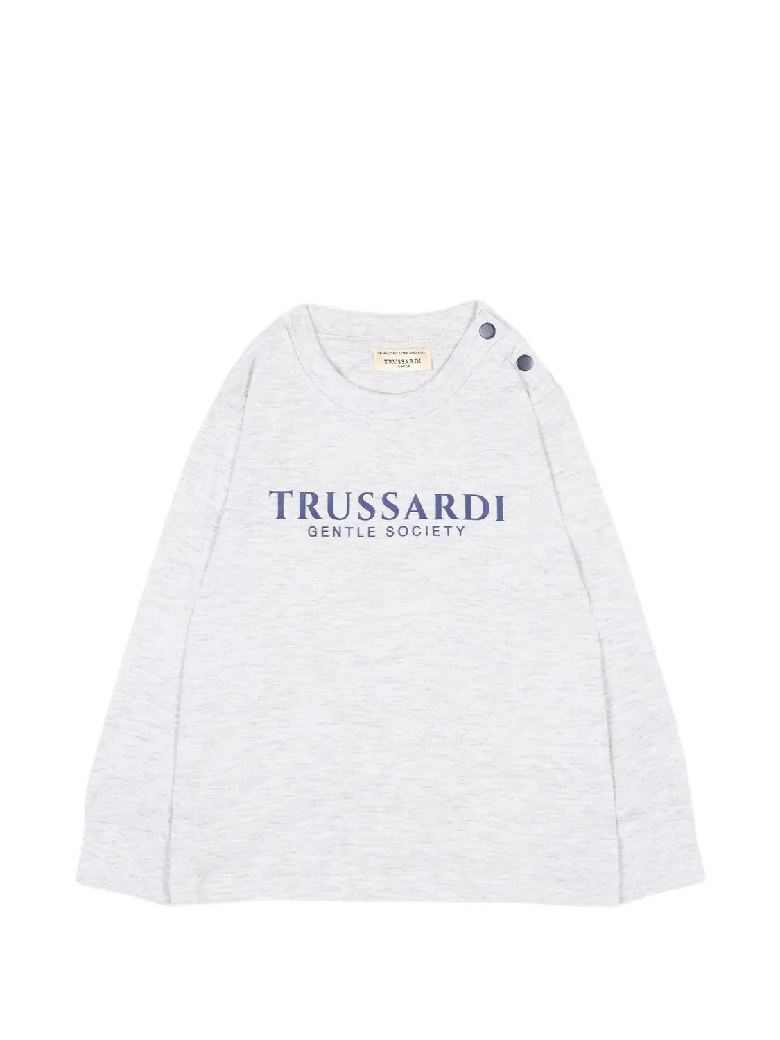 Футболка с длинными рукавами Trussardi Junior, серый