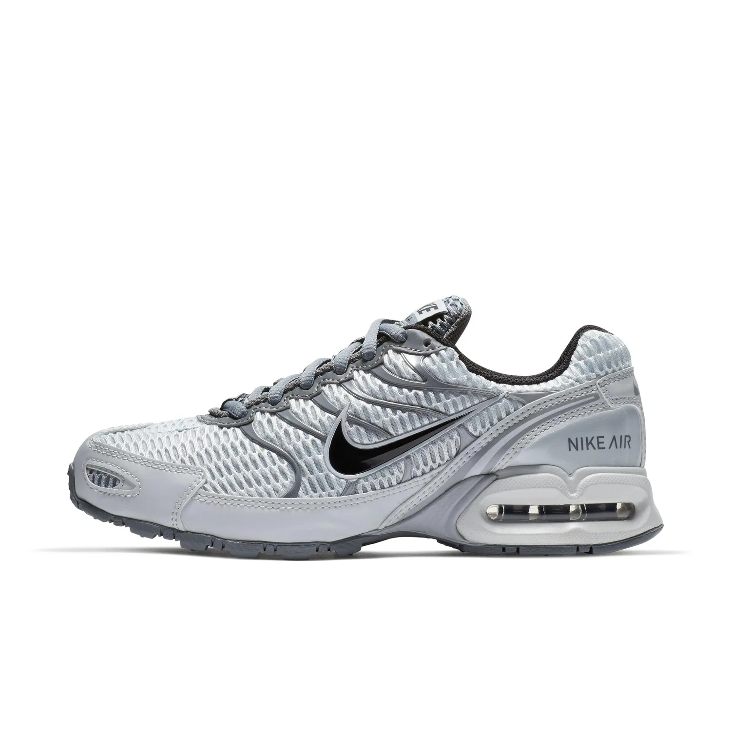Детские кроссовки для мальчиков с шнуровкой NIKE Air Max Sc, Pure Platinum Black Cool Grey