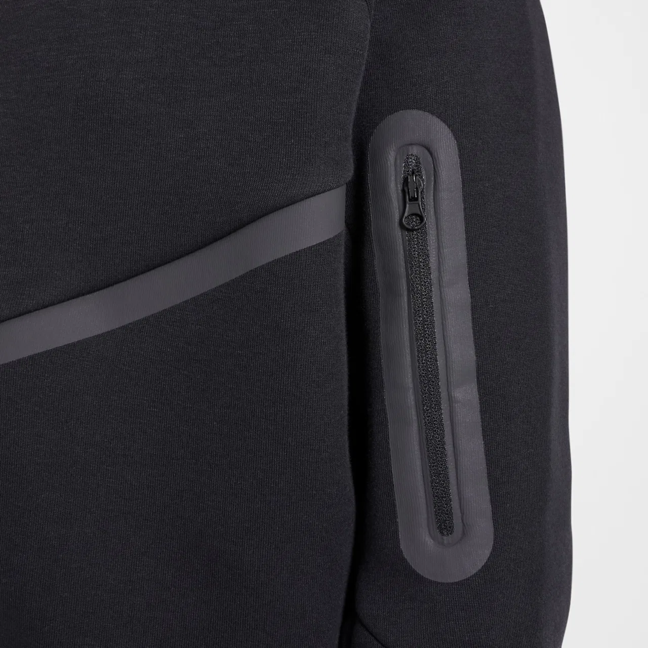 Худи для мальчиков Tech Fleece Nike, черный — фото 4