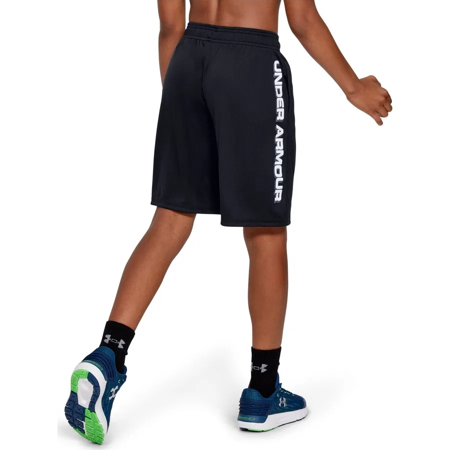 Шорты спортивные с принтом Prototype Wordmark Shorts Under Armour, Черный — фото 4
