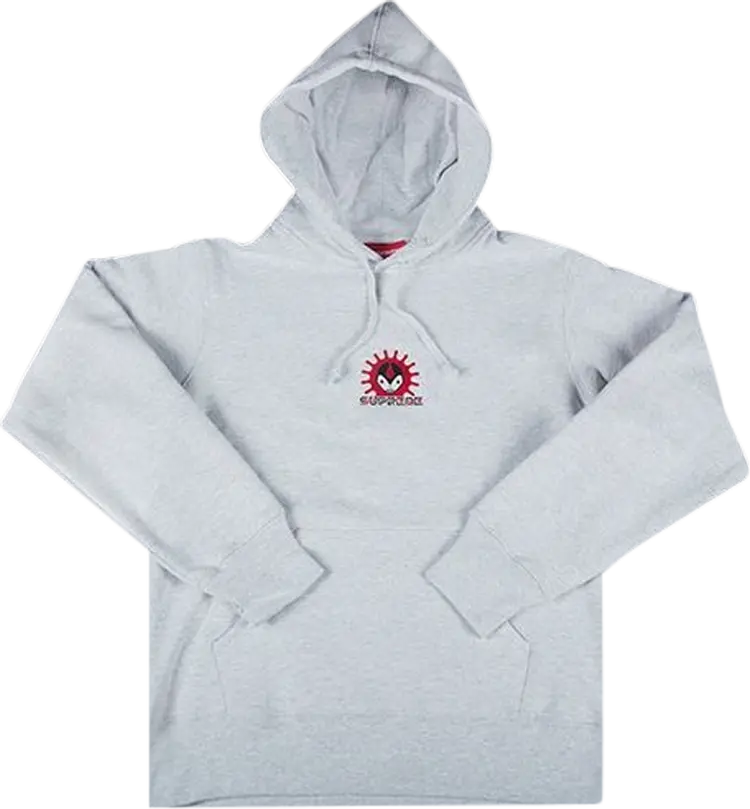 

Толстовка Supreme Vampire Hooded Sweatshirt 'Ash Grey', серый