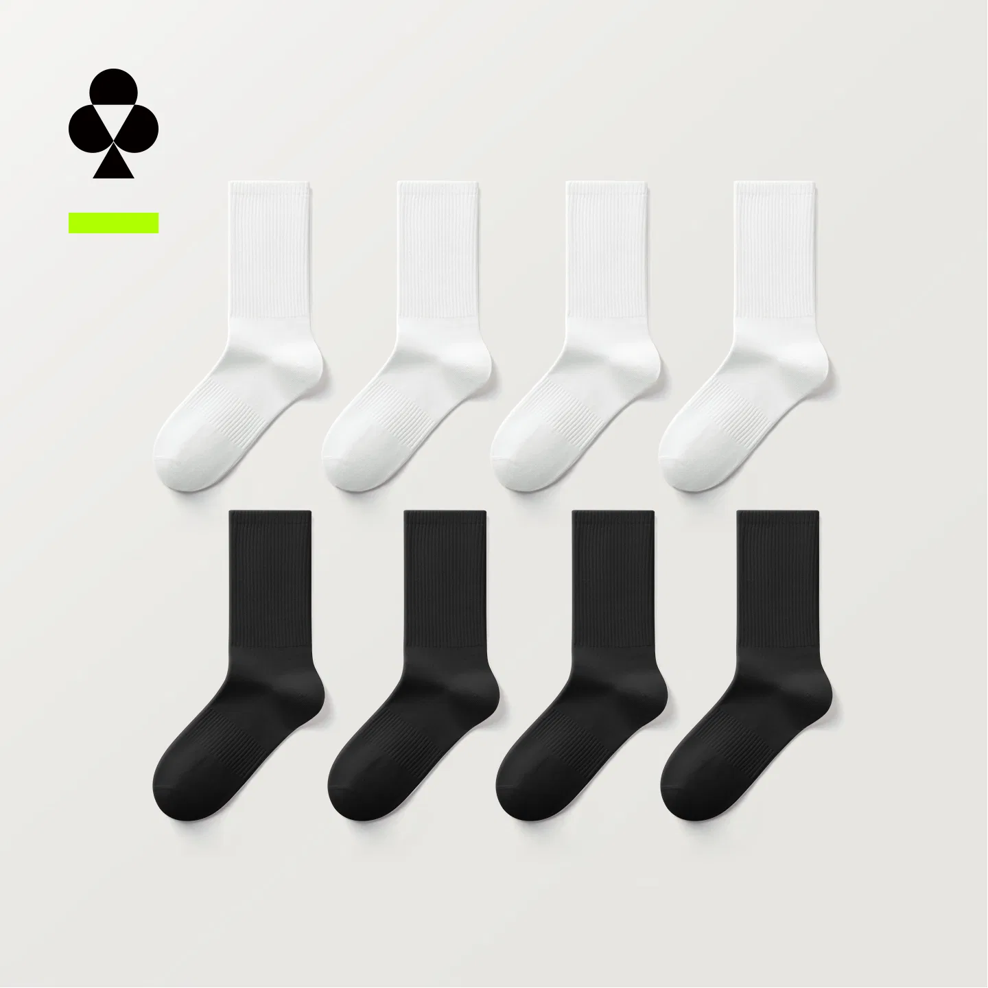 Детские носки с пайетками, набор из 2 пар, Unisex Crew Socks, YOUKESHU, Black+Black — фото 4