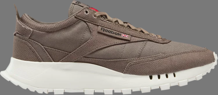 Кроссовки classic leather legacy grow 'trek grey' Reebok, серый - фото