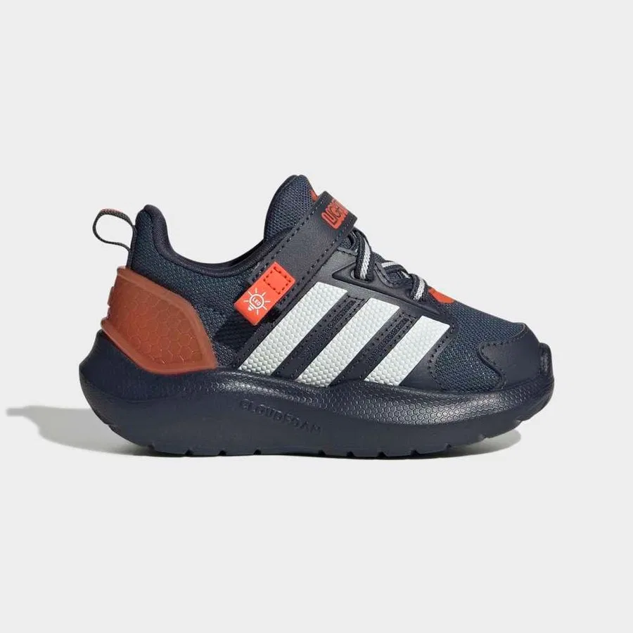 Детские кроссовки с моделью Lightorama Rnr El, adidas, Черный