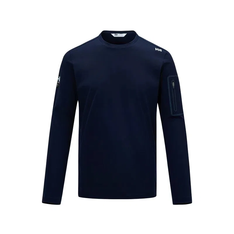Детская футболка с быстросохнущей тканью Quick Dry T Shirts Unisex Crew Neck HELLY HANSEN, Navy Blue