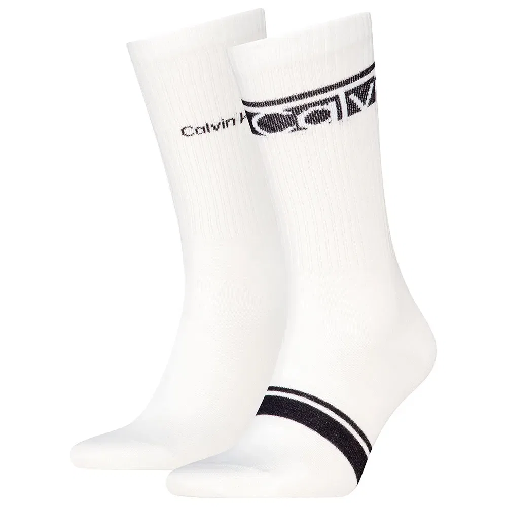 Мужские носки с высоким верхом Calvin klein, White
