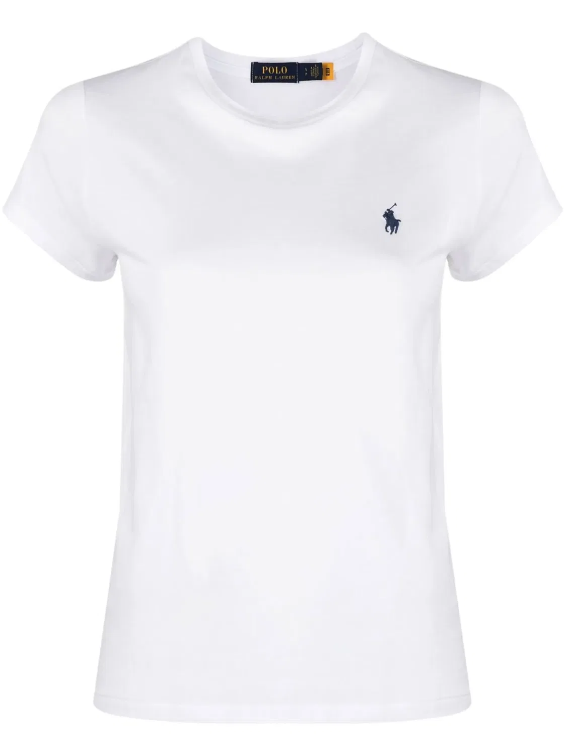 Polo Ralph Lauren Футболка с вышитым пони, белая