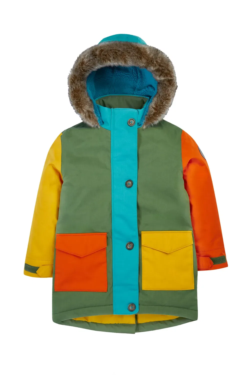 Детская куртка-парка Penhale Frugi, Green