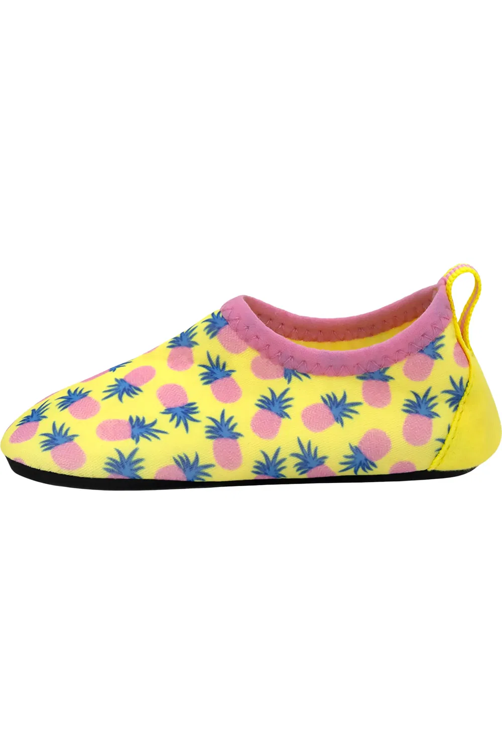 Детские кеды slip-on с ананасовым принтом Pineapple Crush Play Robeez, желтый — фото 2