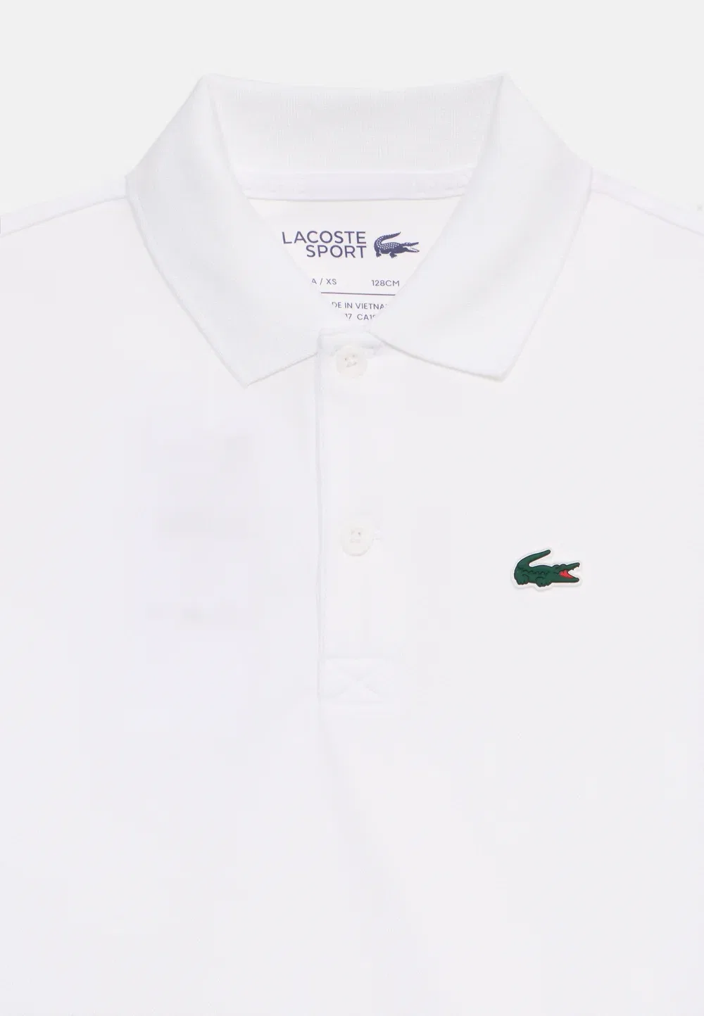 Спортивная рубашка-поло Lacoste, Blanc — фото 4