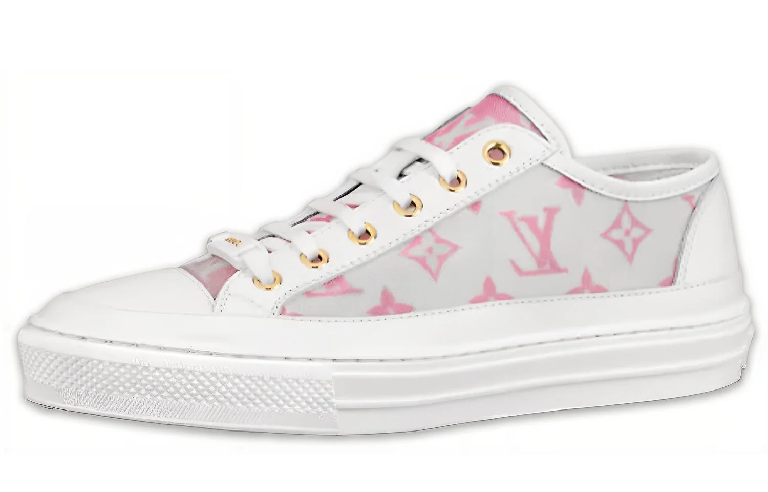Кроссовки LOUIS VUITTON Stellar Sneakers 'White Grey Pink' Women's
