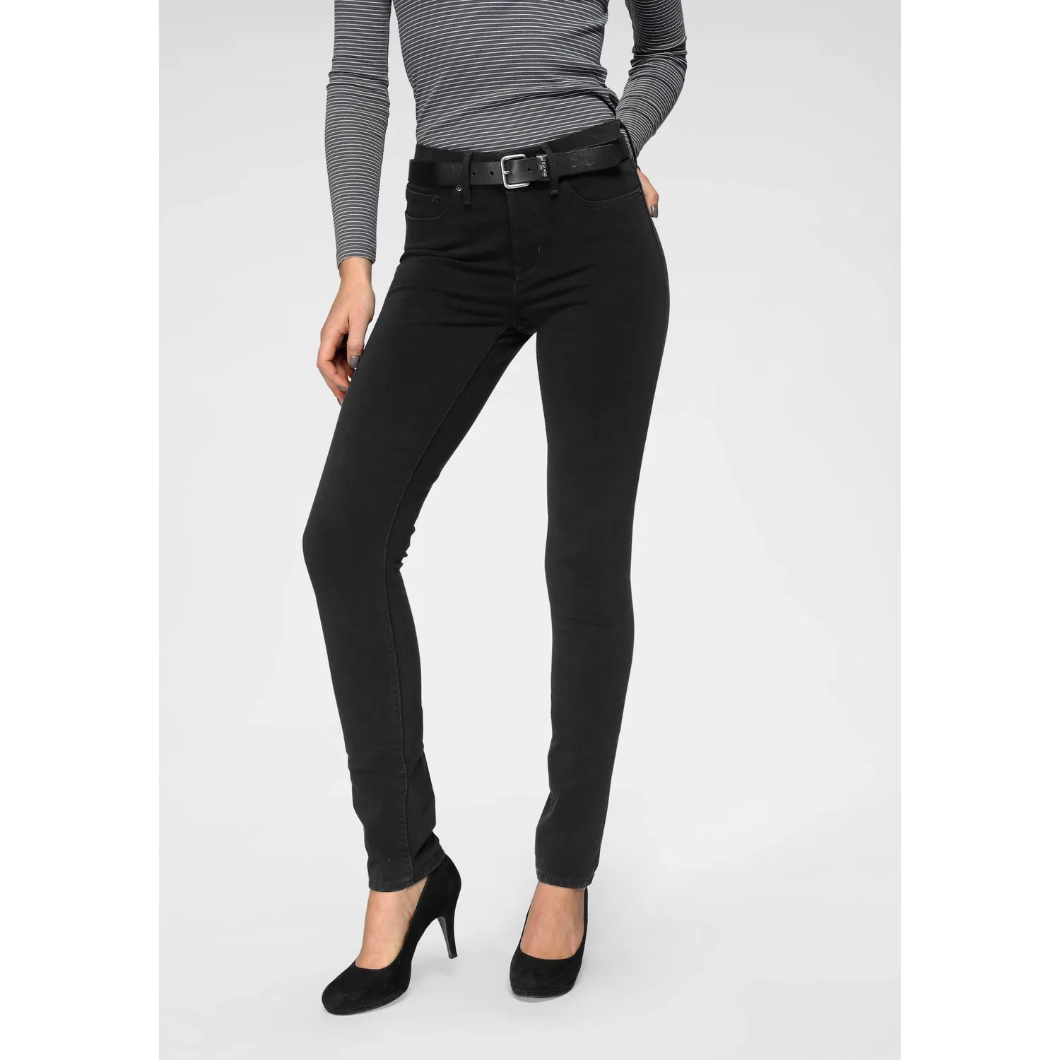 Женские узкие джинсы с shaping-эффектом 311 Shaping Skinny Levi's, Black