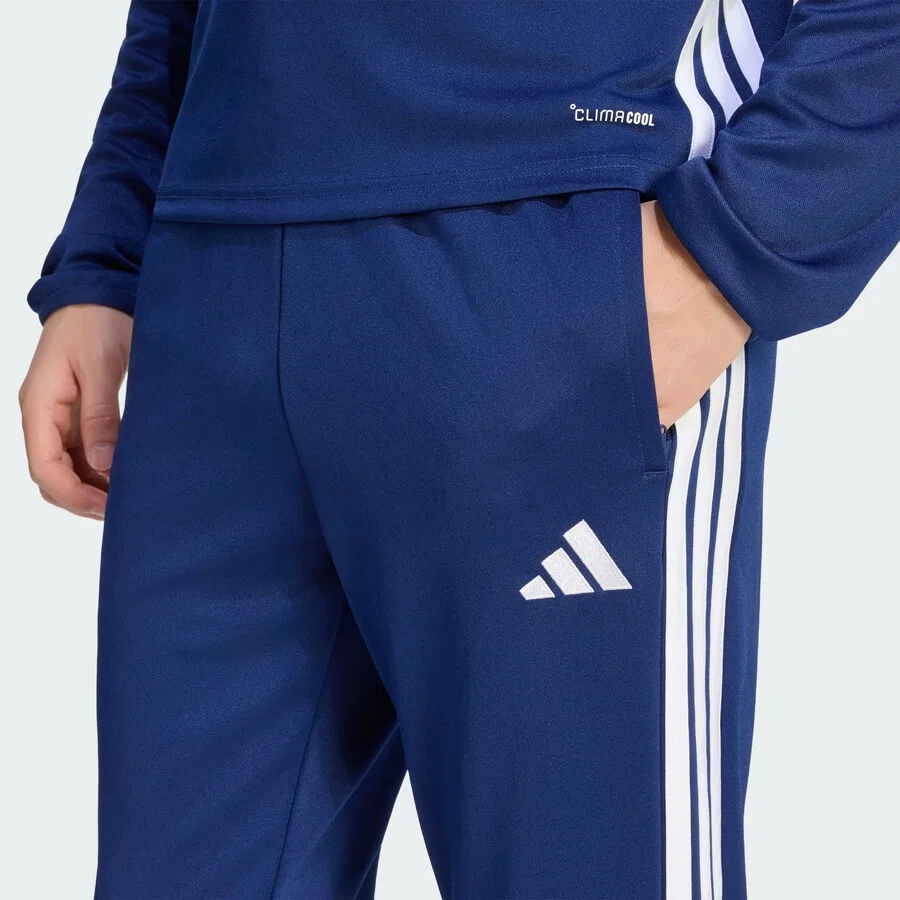 Спортивные брюки ADIDAS PERFORMANCE Slim fit 'Tiro 26 Essentials' темно-синего цвета — фото 4