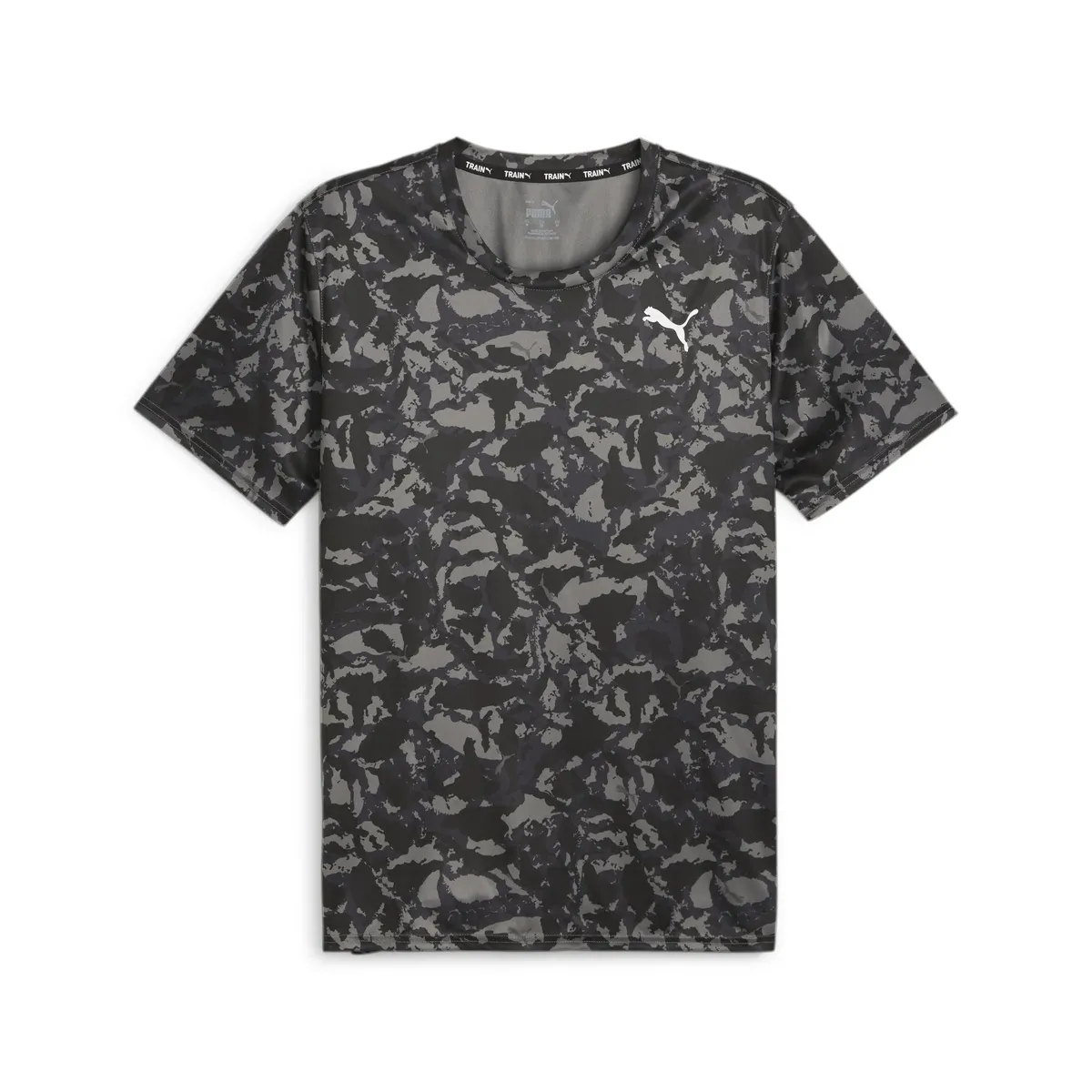 

Тренировочная футболка PUMA "TRAIN FAV AOP TEE", цвет Puma Black-Q1 Print