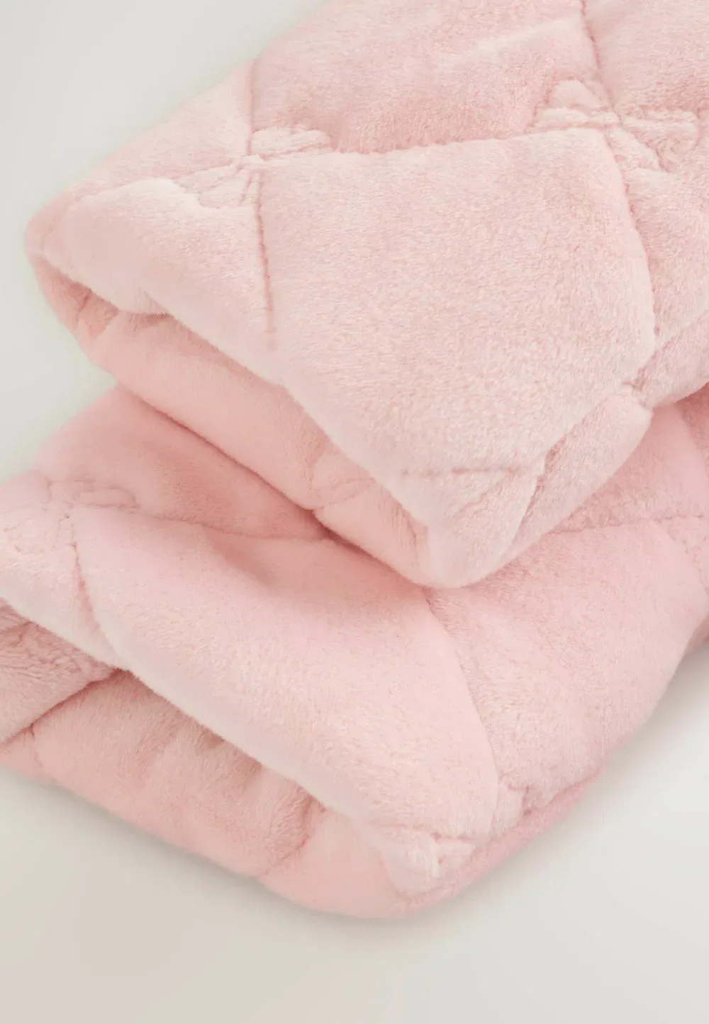 Детский стеганый комбинезон стандартного кроя Next, Pink Velour Zip Through — фото 4