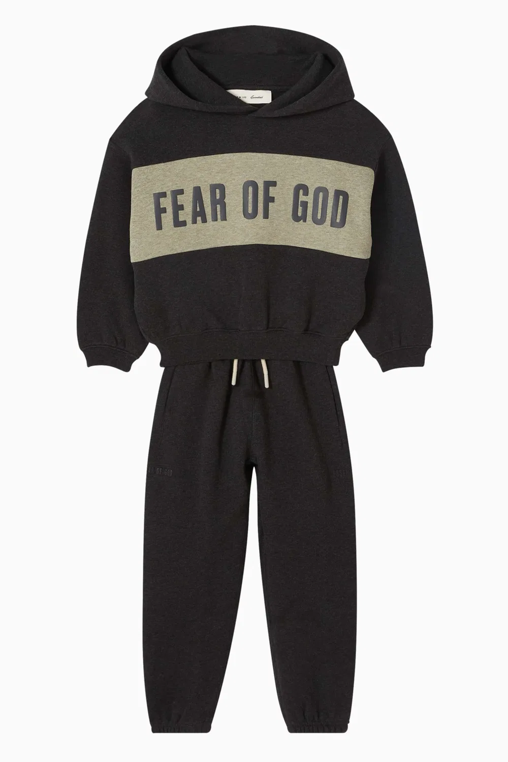 Fear of God Essentials Спортивные штаны из флиса, серый — фото 2
