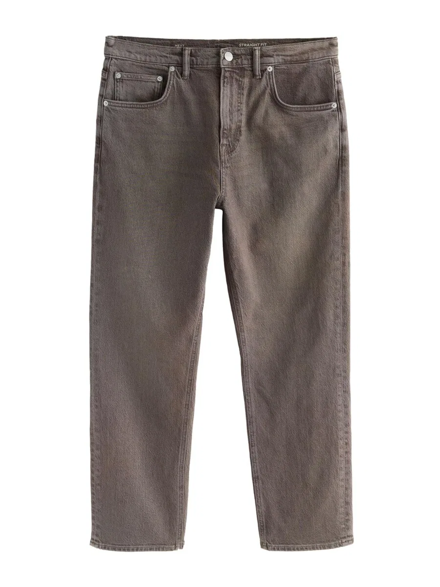 Джинсы Next Regular Jeans 'Authentic' шоколадного цвета