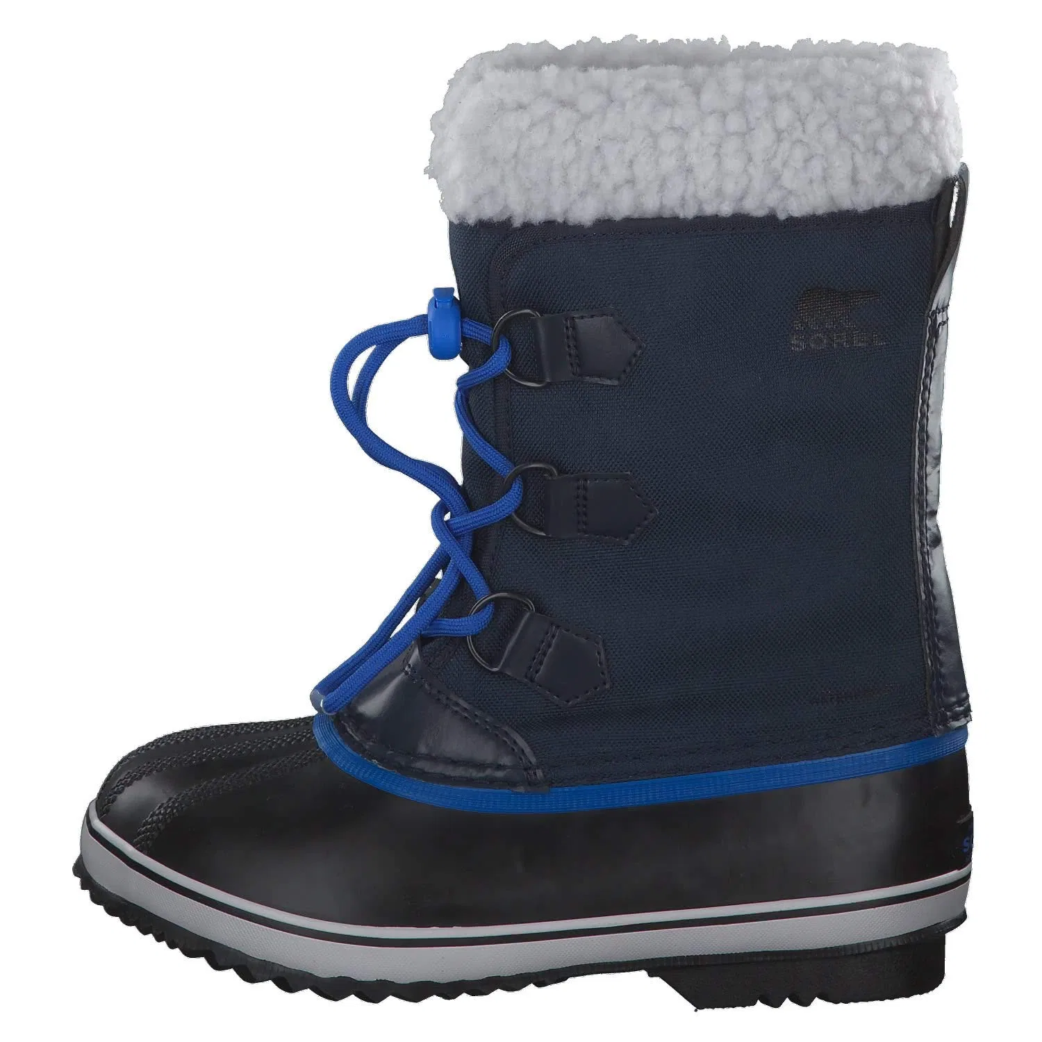 Детские зимние ботинки для мальчиков водонепроницаемые Yoot Pac Nylon Waterproof Sorel, Collegiate Navy X Super Blue — фото 2