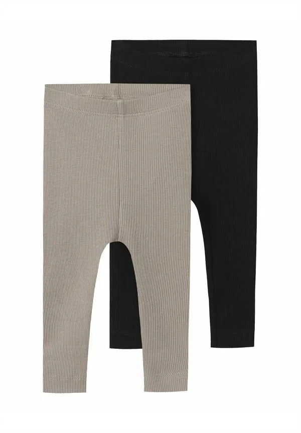 Леггинсы хлопковые Leggings 2 pack Two Soon, черный — фото 3