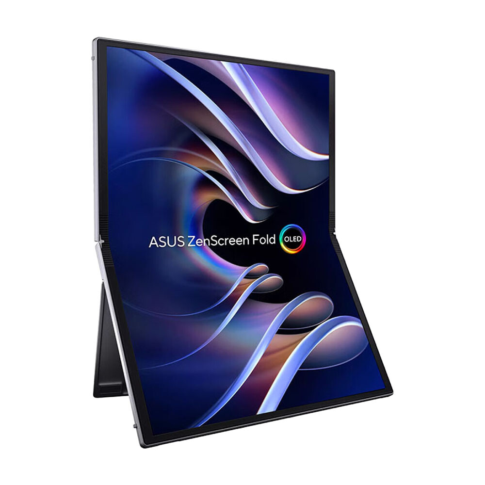 

Монитор портативный Asus ZenScreen Fold MQ17QH, 17.3", 2560x1920, 60 Гц, OLED, серебряный