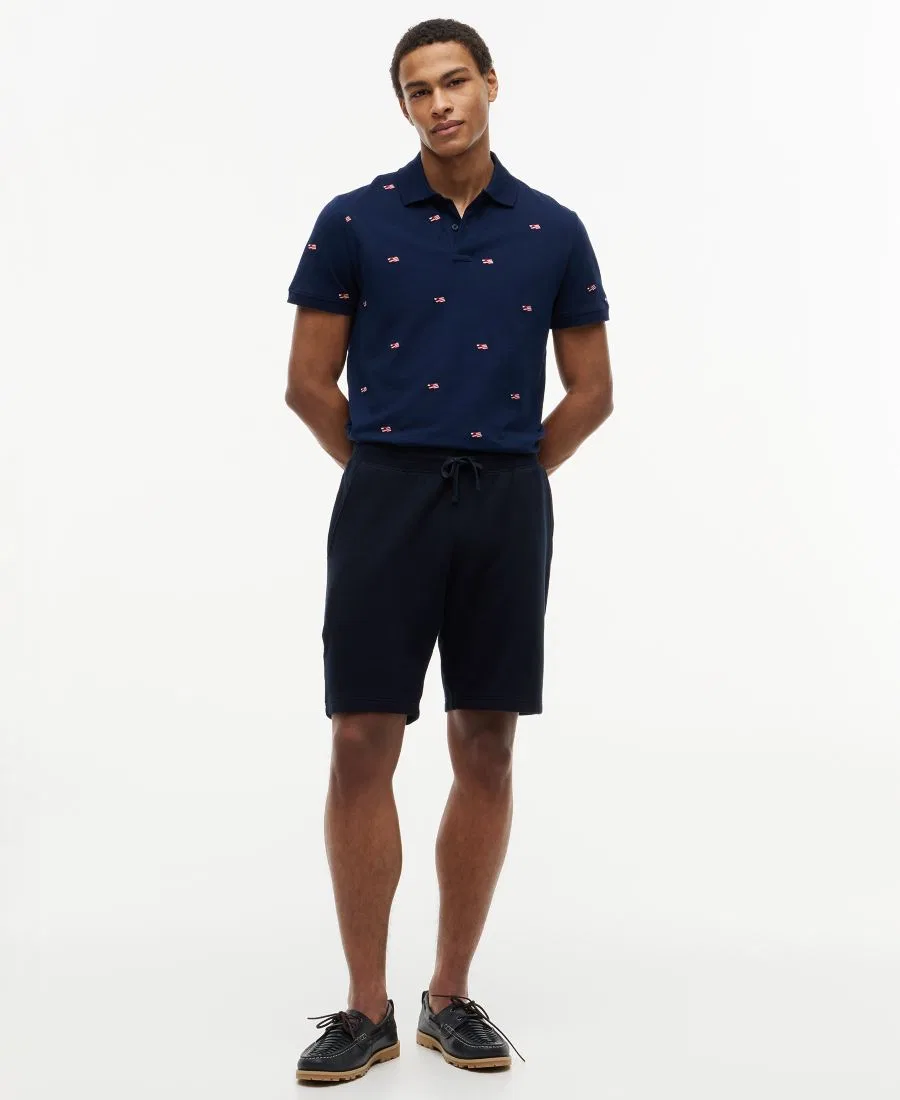 Поло с вышивкой Critter Tommy Hilfiger, Carbon Navy — фото 2