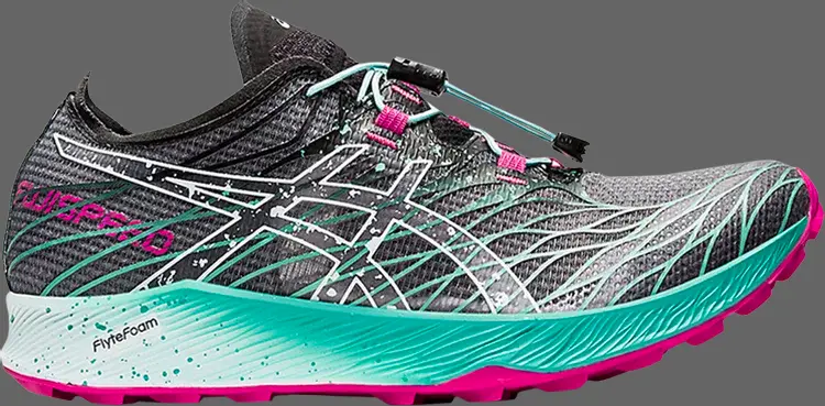 

Кроссовки wmns fuji speed 'black soothing sea' Asics, черный