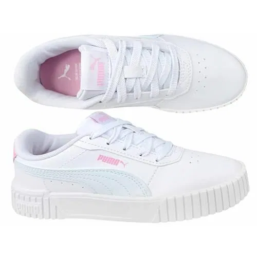 Детские кроссовки с низким силуэтом Puma Carina 2.0 Ps, Цвет Weiss — фото 3