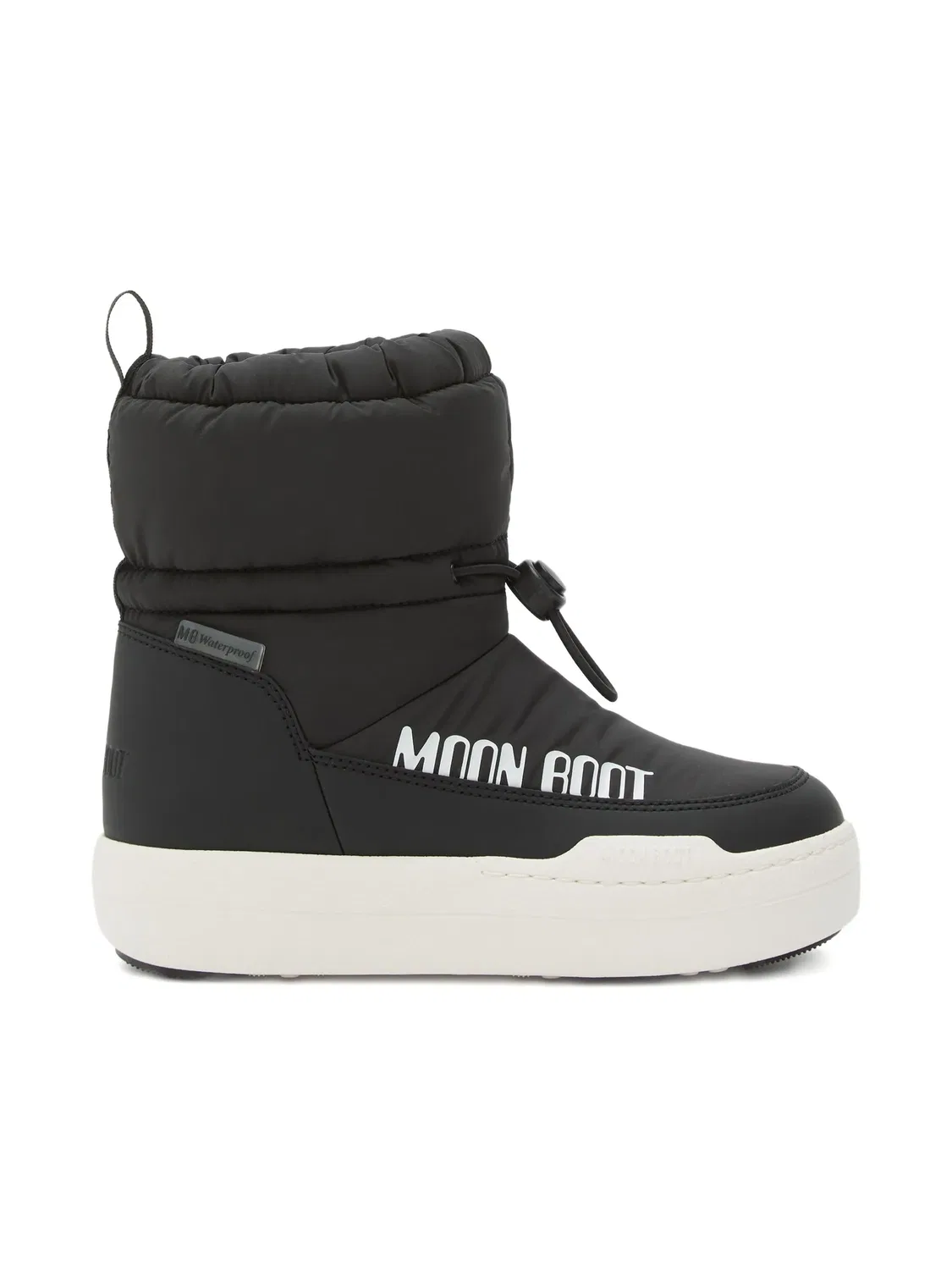 Легкие черные зимние сапоги Moon Boot, черный