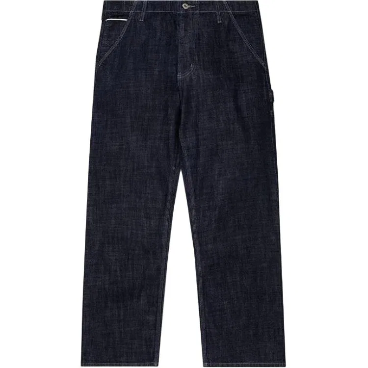 Детские джинсы прямого кроя Unisex Straight Fit Pants UNDEFEATED, Navy Blue